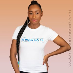 T-shirt Ki moun mo sa (Femme)
