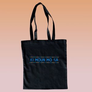 Tote bag Ki moun mo sa