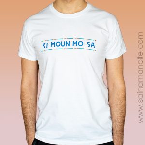 T-shirt Ki moun mo sa (Homme)